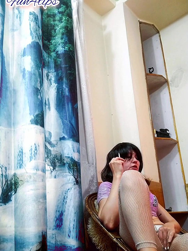 My neighbor’s smoking wife is a hot slut