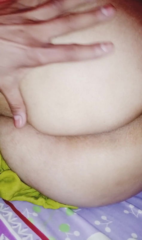 My stepbrother fucking my big anal when I was sleeping