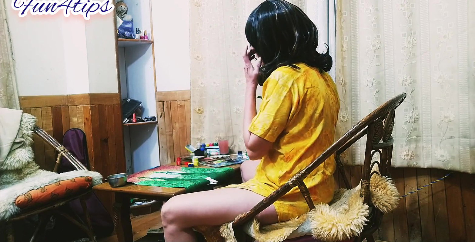 Painting And Waiting For You