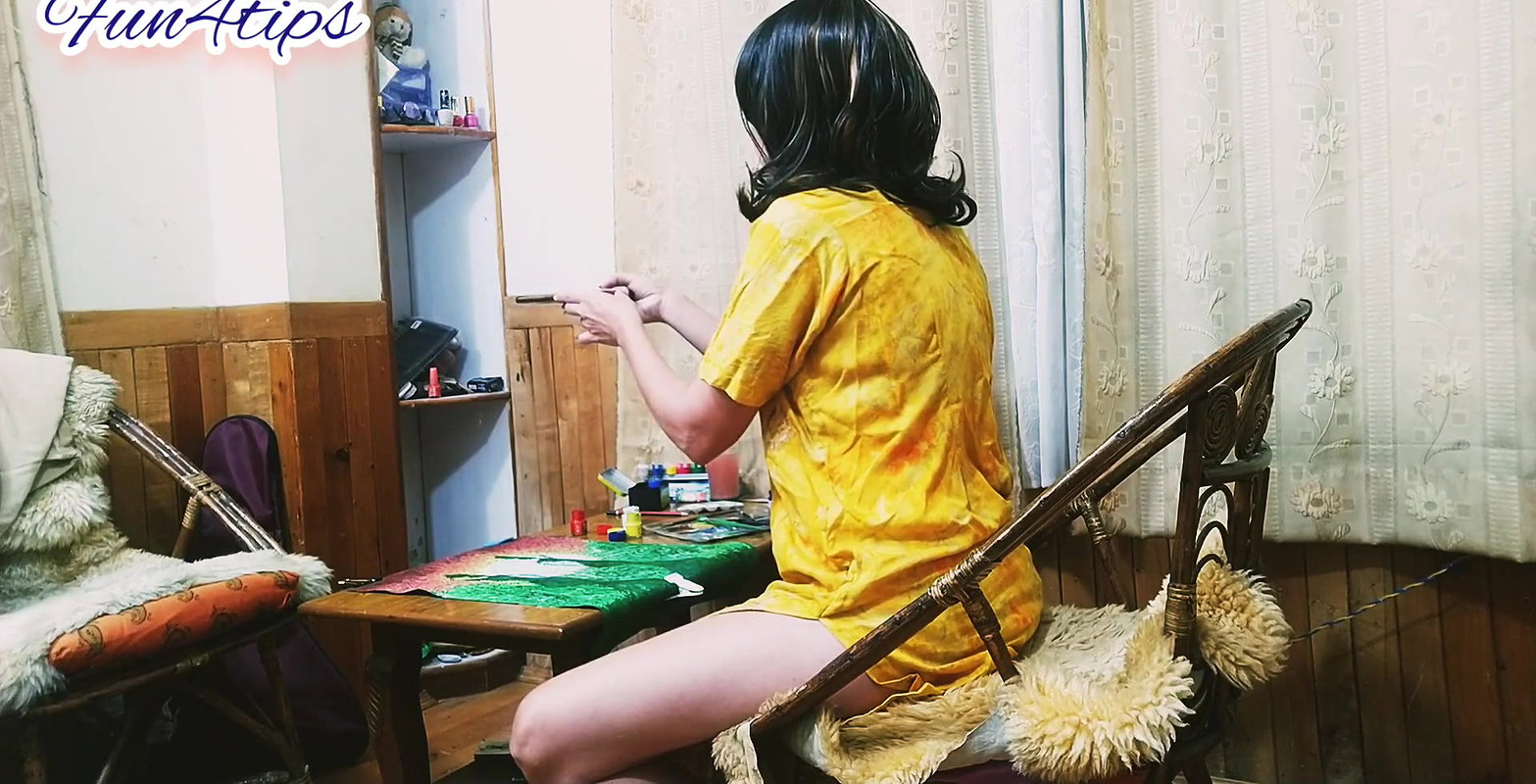 Painting And Waiting For You