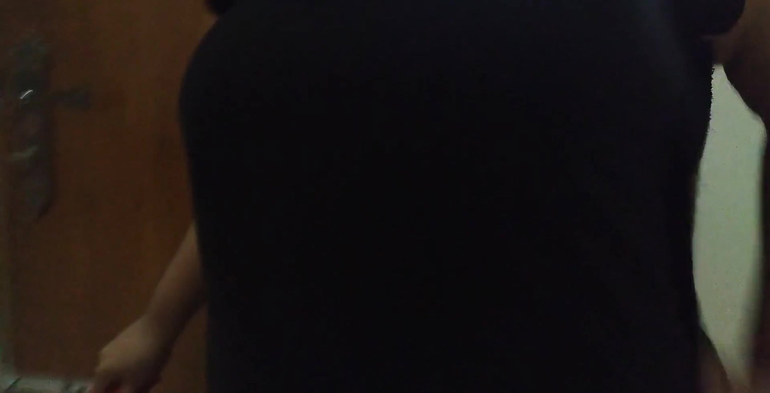 Saudi hot maid sweeping house when owner saw her big tits & huge ass gets seduced & Hot cum in ass- Borka & Hijab aunty