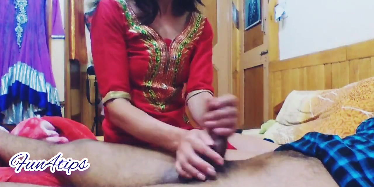 Sexy Girl Offered Cock And Balls Massage