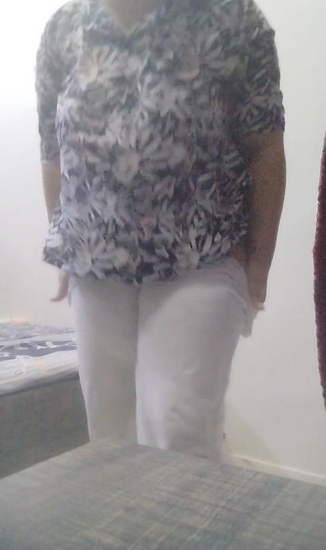 sexy wife alone in home fingering