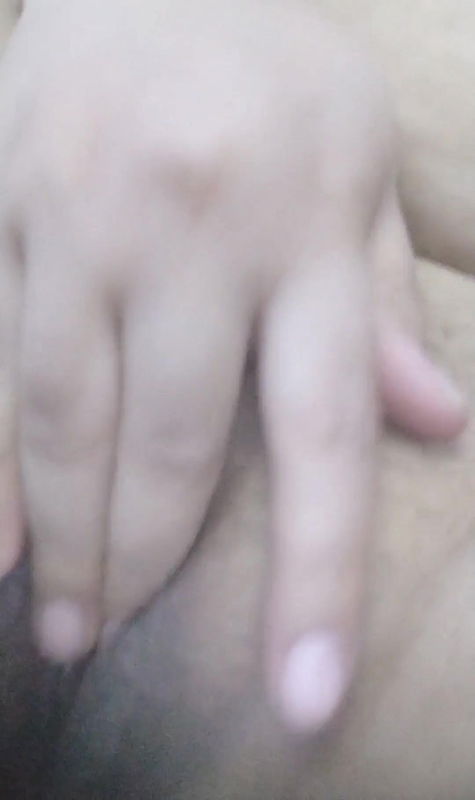 sexy wife alone in home fingering