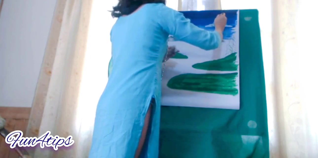 She Loves Painting And BBC