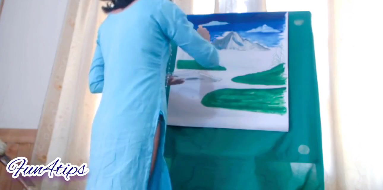 She Loves Painting And BBC