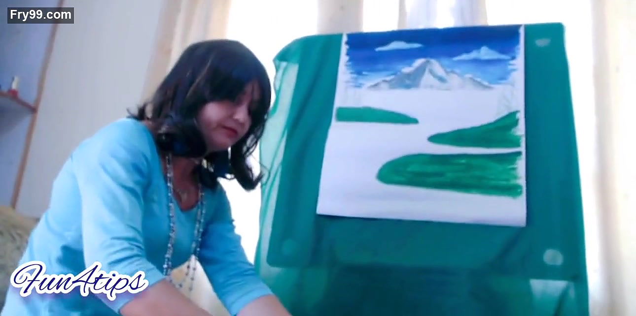 She Loves Painting And BBC