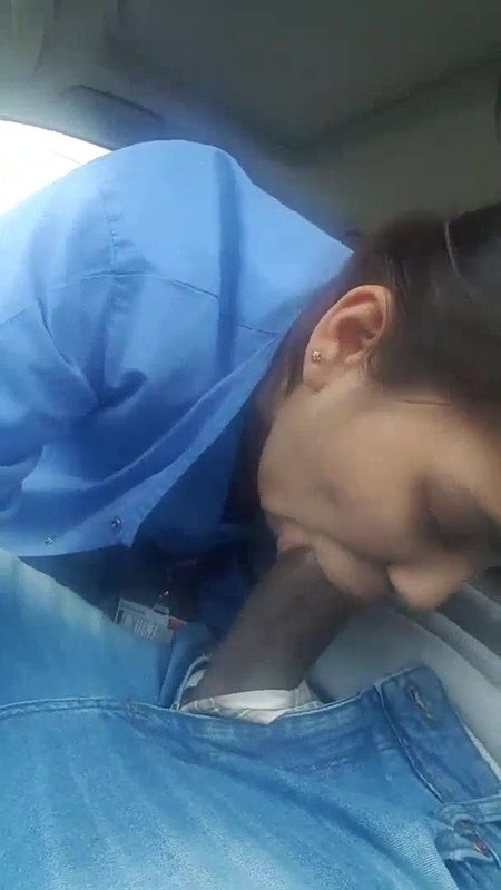 Horny Babe big dick blowjob