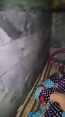 Village suit girl having with neighbour