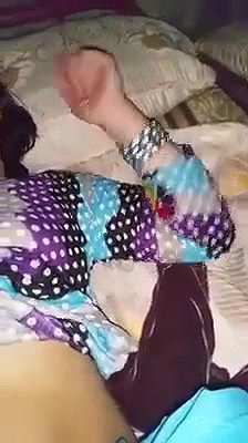 Village suit girl having with neighbour