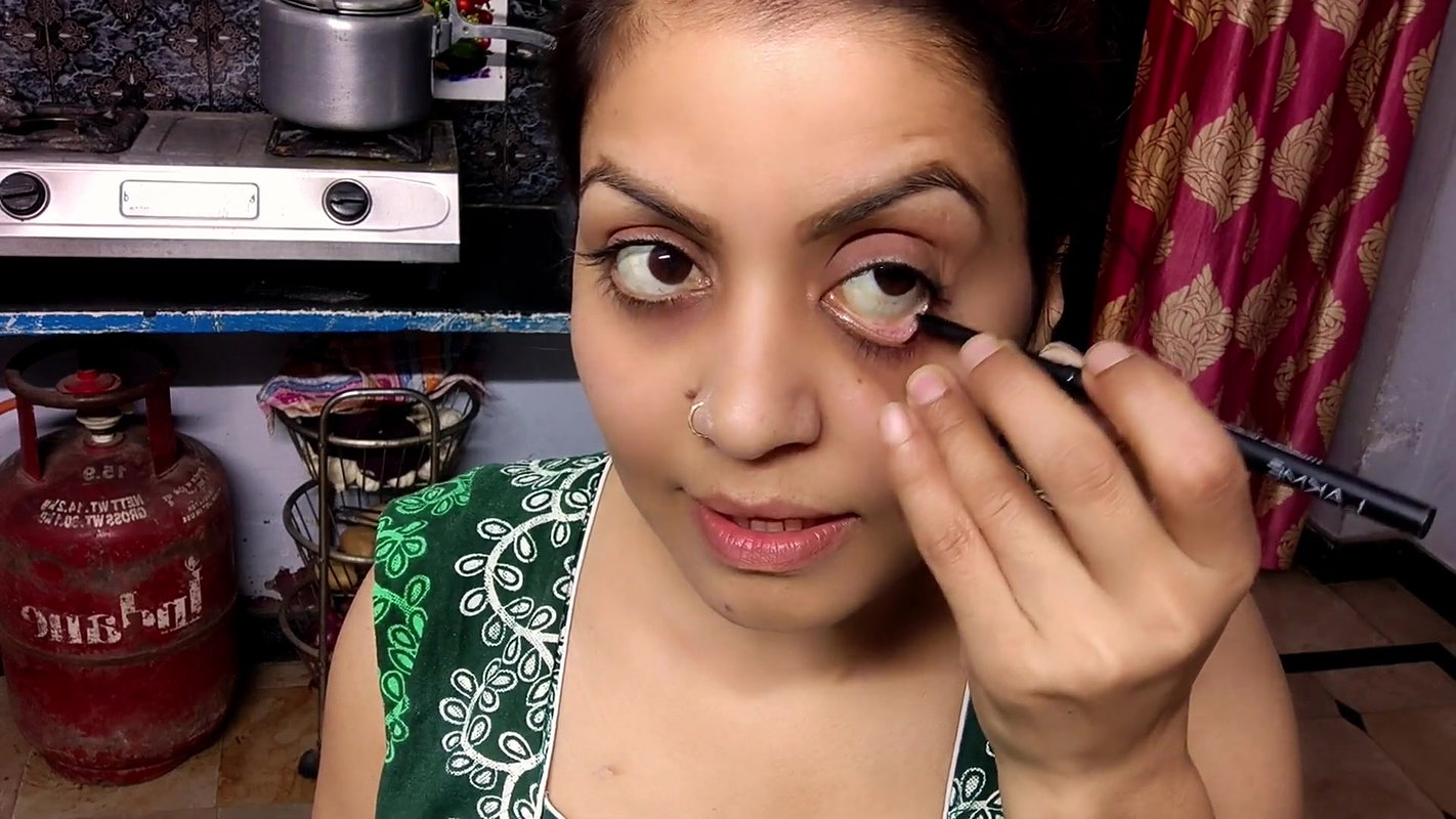 Isha armpit special vlog simple evening makeup