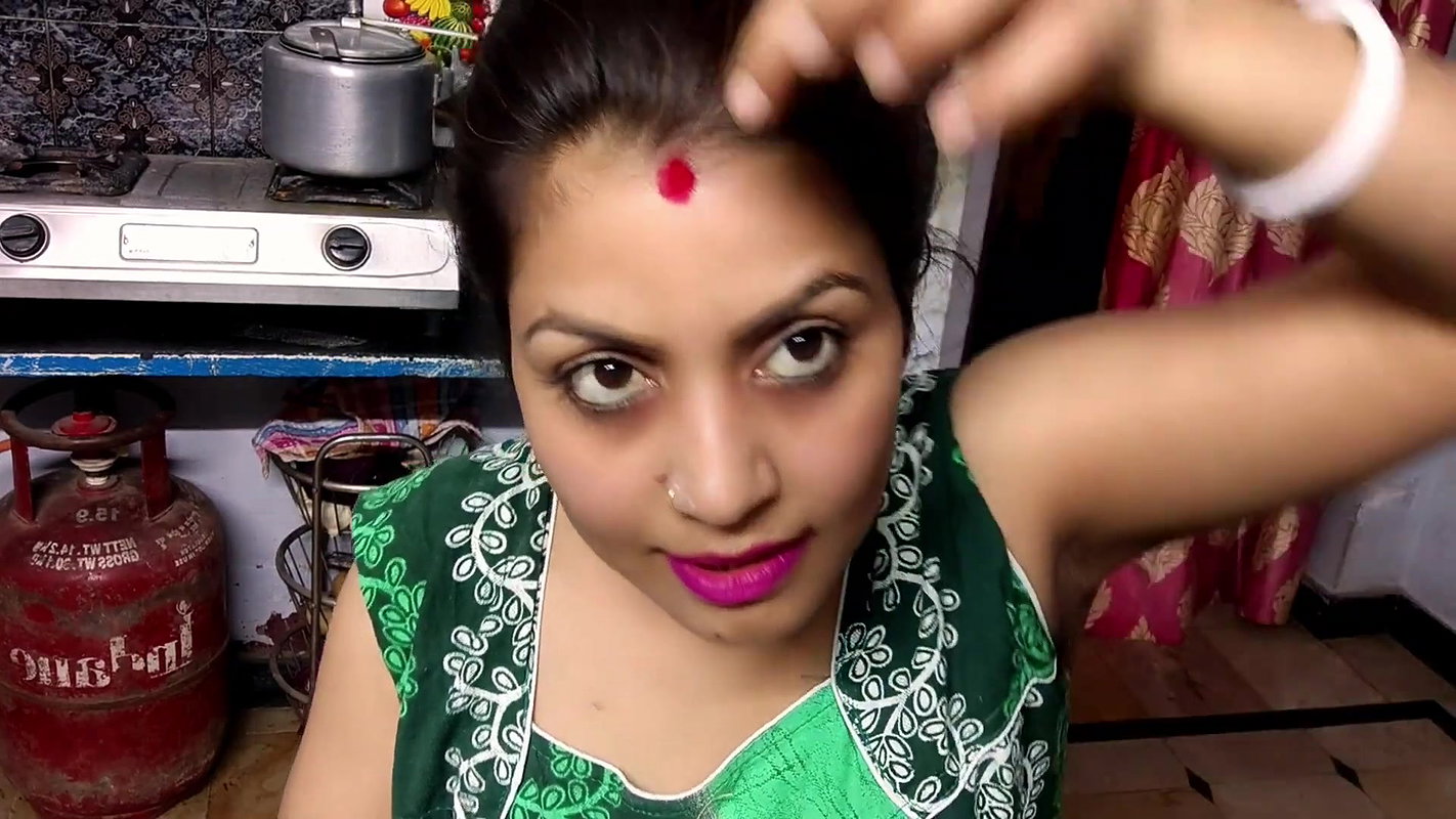 Isha armpit special vlog simple evening makeup