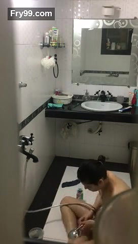 Gujarati Housewife Shower MMS
