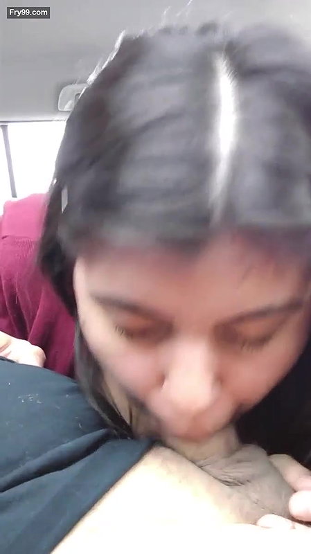 British Indian Blowjob In Car