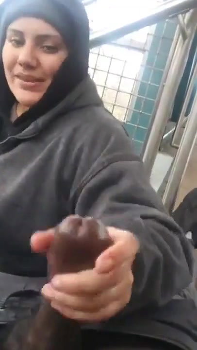 BBC handjob Cumshort