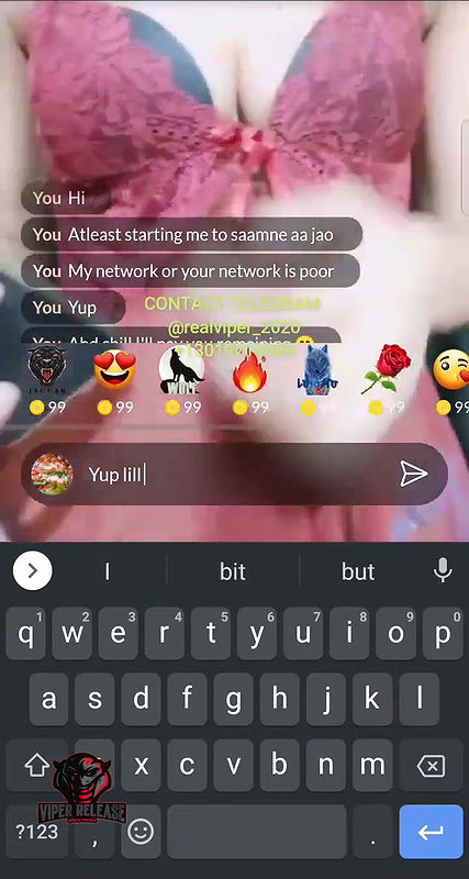 Miss Renu Cute Boobs Show on PREMIUM 121 Tango Live.mp4