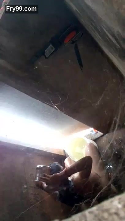 Next Door Aunty In Shower