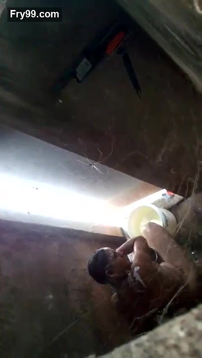 Next Door Aunty In Shower