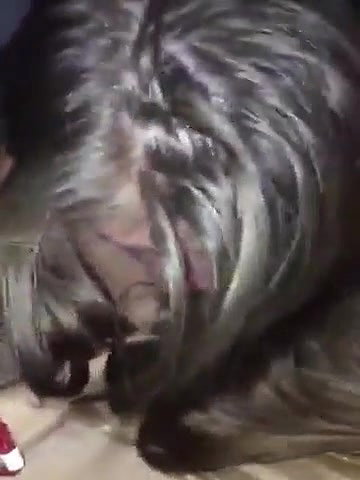 Asian Friend snuck into my tent and sucked my Dick