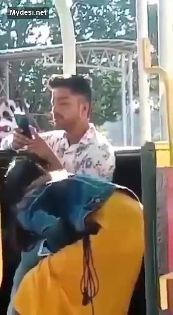 Desi lover fun outdoor