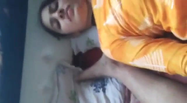 Shy punjabi Kudi enjoying fun time