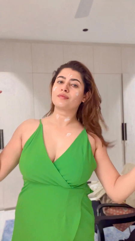 Ashima narwal milky white big boobs show