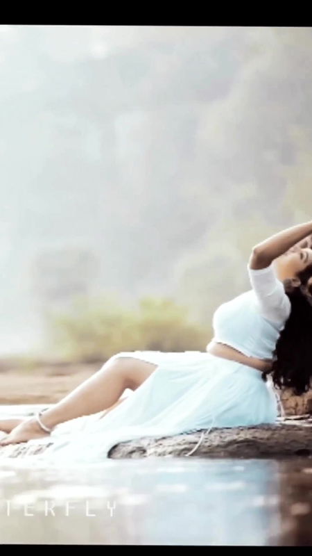 Honeyisac Sexy Jiggling big boobs in white dress