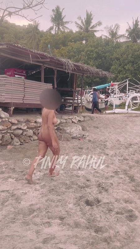 Pinky Rahul Roaming Full Naked on Beach during Day ~ Part I