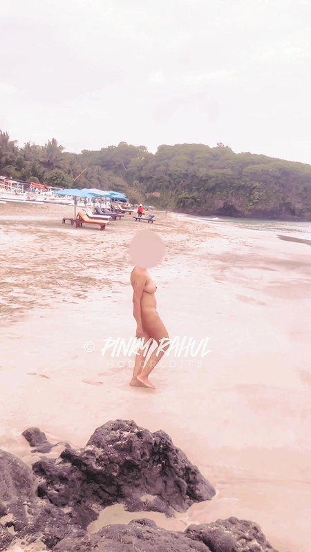 Pinky Rahul Roaming Full Naked on Beach during Day ~ Part II