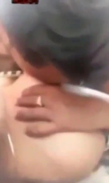 Horny lover outdoor fun sex boob Sucking
