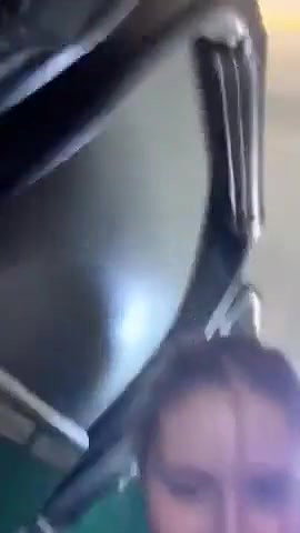 Cute Girl Dared To Blowjob In Vehicle During Traveling
