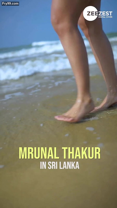 Mrunal Thakur in sexy beachwear