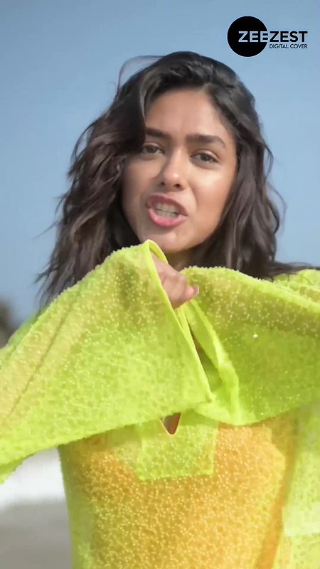 Mrunal Thakur in sexy beachwear