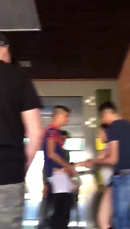 Nymphomaniac Girl Sucking Multiple Dicks Outside