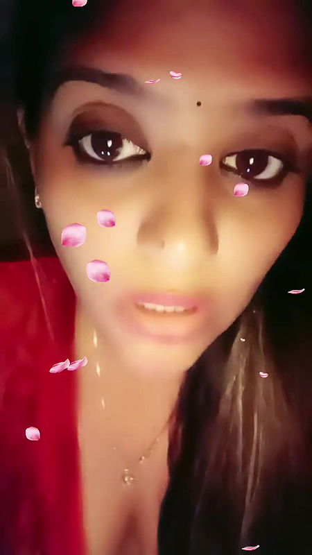 Anu Showing Deep Cleavage to Tease on Tango Live ~ with Telugu Audio ~ 6 Feb 2023