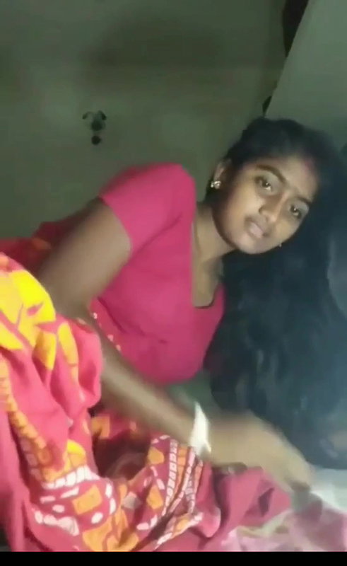 Cute village wife open her dress