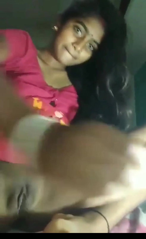 Cute village wife open her dress