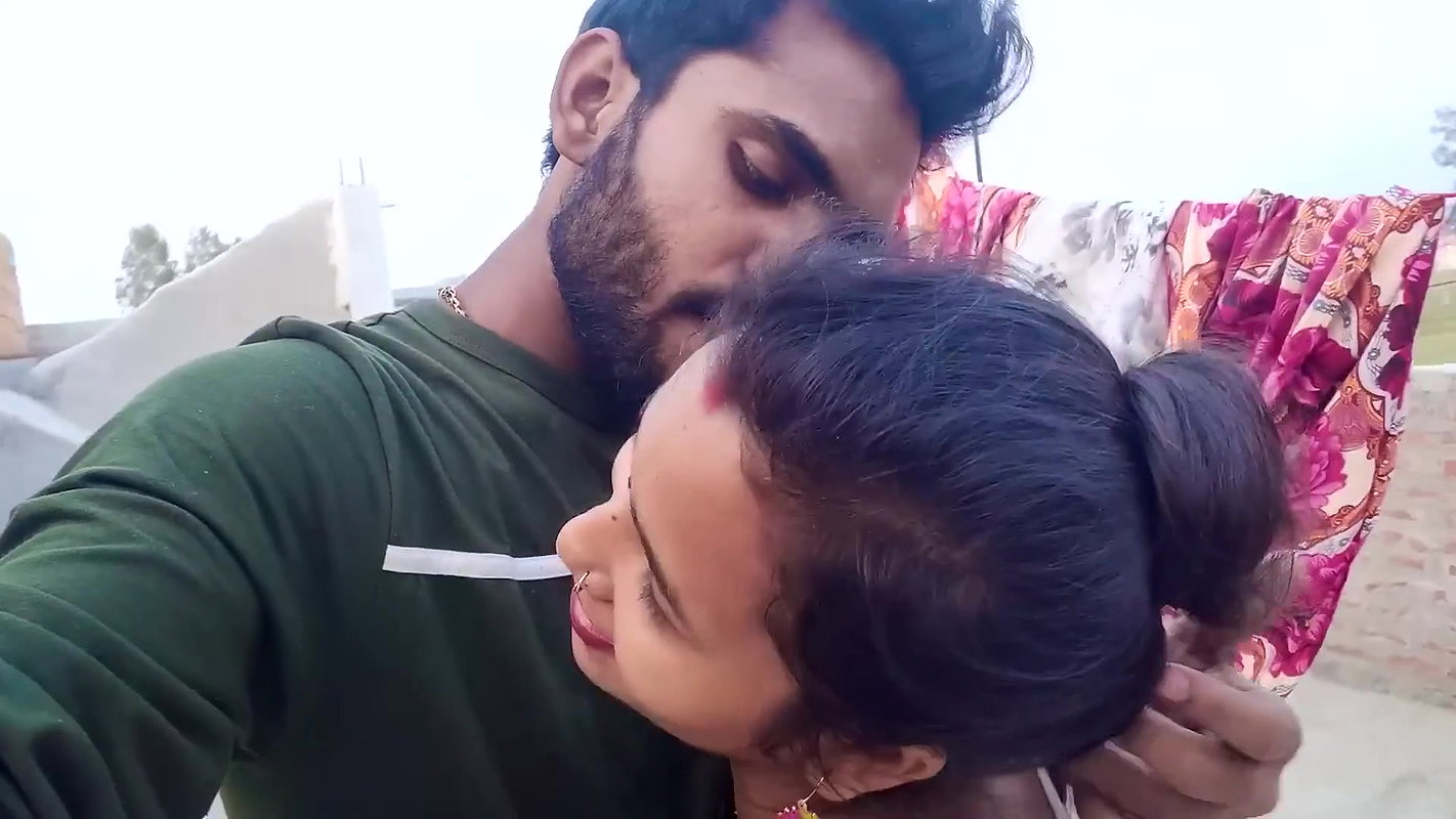 Horny young couples tongue kissing smooching act in vlog