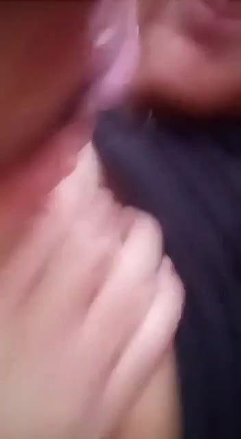 Hot girl suck boob by her bf