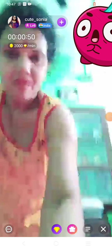 cute_sonia Showing Boob, Pussy & Asshole on PREMIUM 121 Chamet Live ~ with FACE