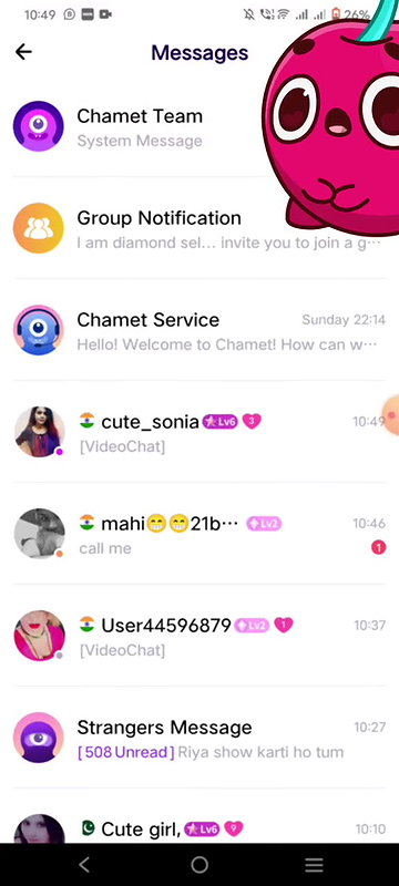 cute_sonia Showing Boob, Pussy & Asshole on PREMIUM 121 Chamet Live ~ with FACE