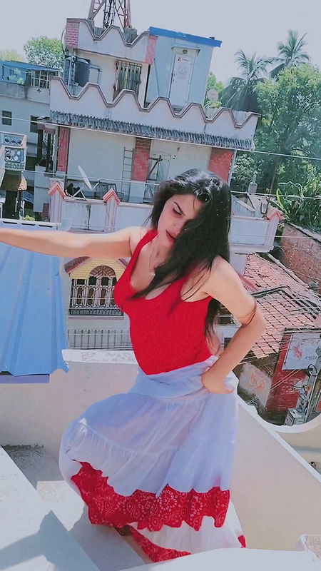 Desi Sexy Hotness Huge Melons Shake Tease