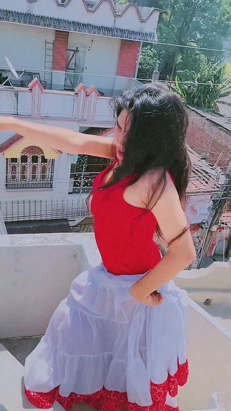 Desi Sexy Hotness Huge Melons Shake Tease