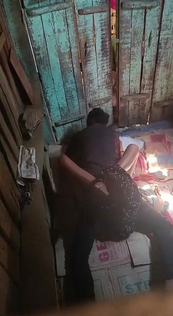 Village couple fucking, secretary recorded by someone, in end they noticed