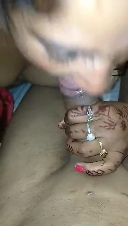 Indian Bhabhi Sucking Dick