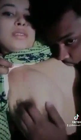 Hot Lover Sucking big boobs nipple