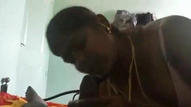 South Indian bhabhi giving blowjob