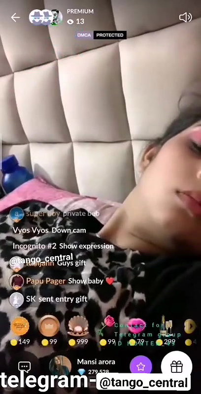Mansi arora, Hot Insta Model, Showing Boobs & Fingering Pussy on PREMIUM Tango Live