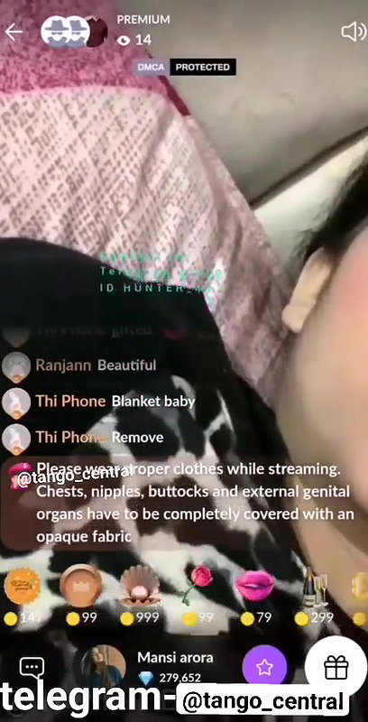 Mansi arora, Hot Insta Model, Showing Boobs & Fingering Pussy on PREMIUM Tango Live