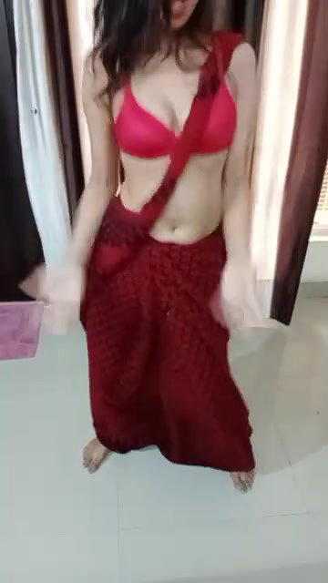 Hot Red Bra Dance